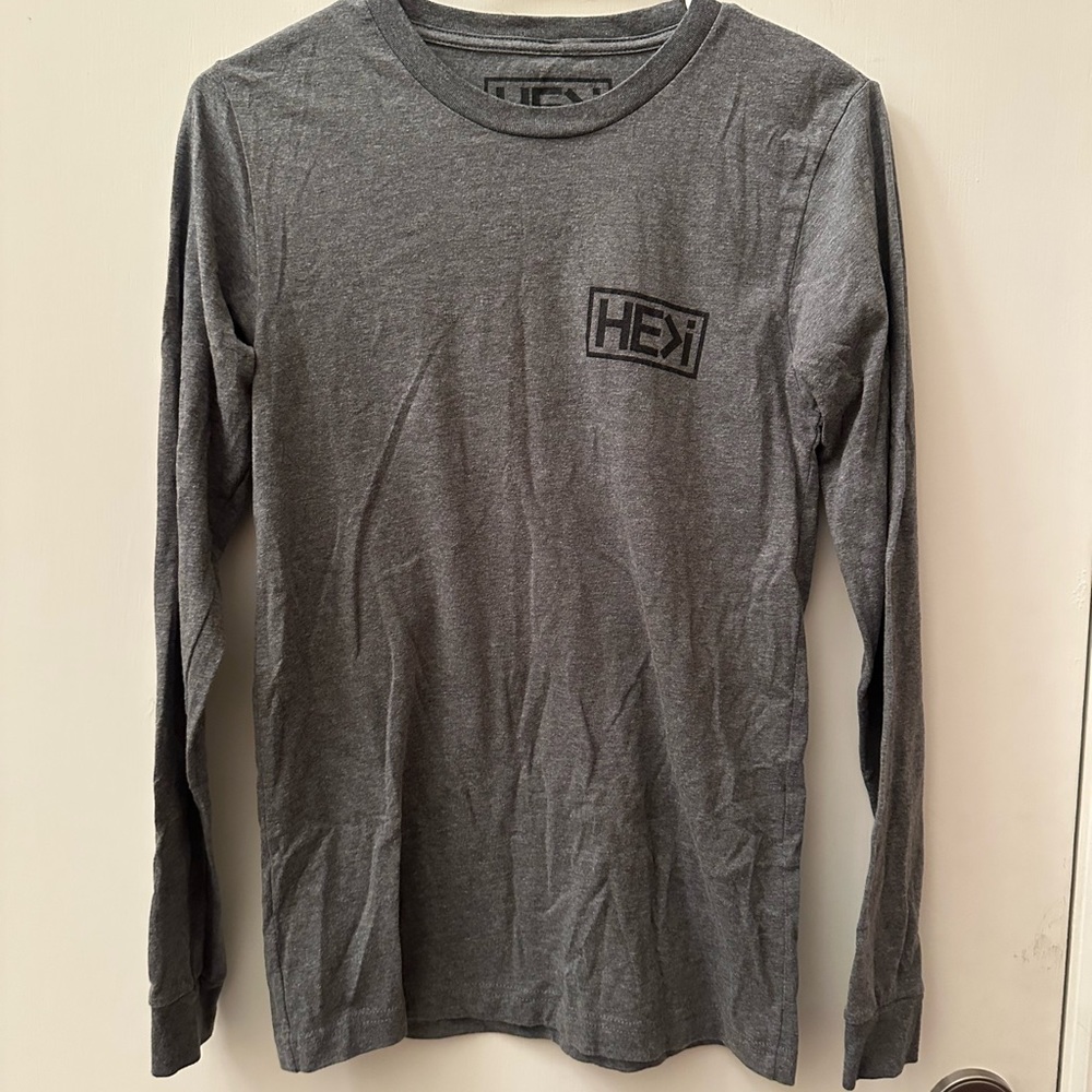 He>I Long Sleeve Shirt S Small Christian Apparel